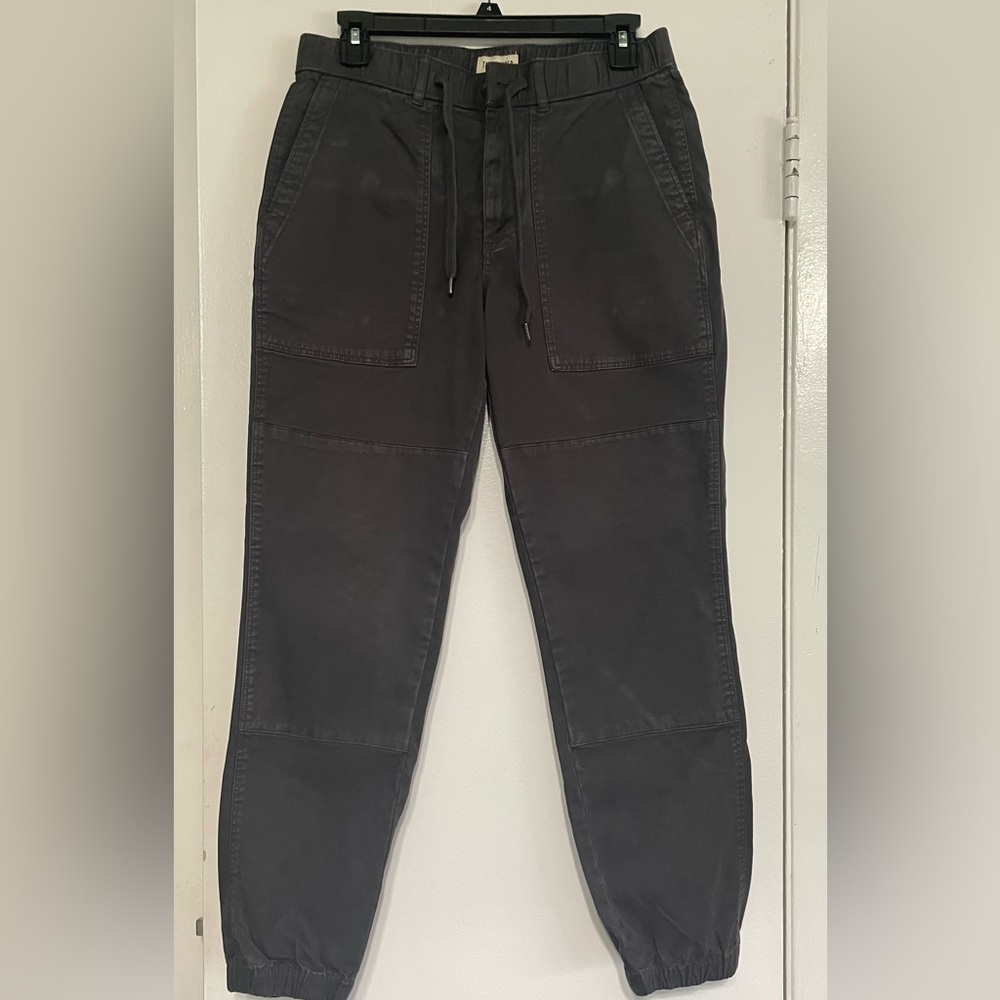 TODD SNYDER PANTS JOGGER IN GREY - Sz: XS